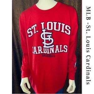 Saint Louis Cardinals Long Sleeve Genuine MLB shirt-men’s Lg-Like new condition